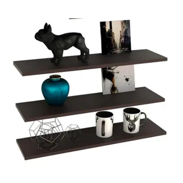 SET de 3 Repisas Flotantes de MDF Resistente - Kronos Muebles y Decoración 