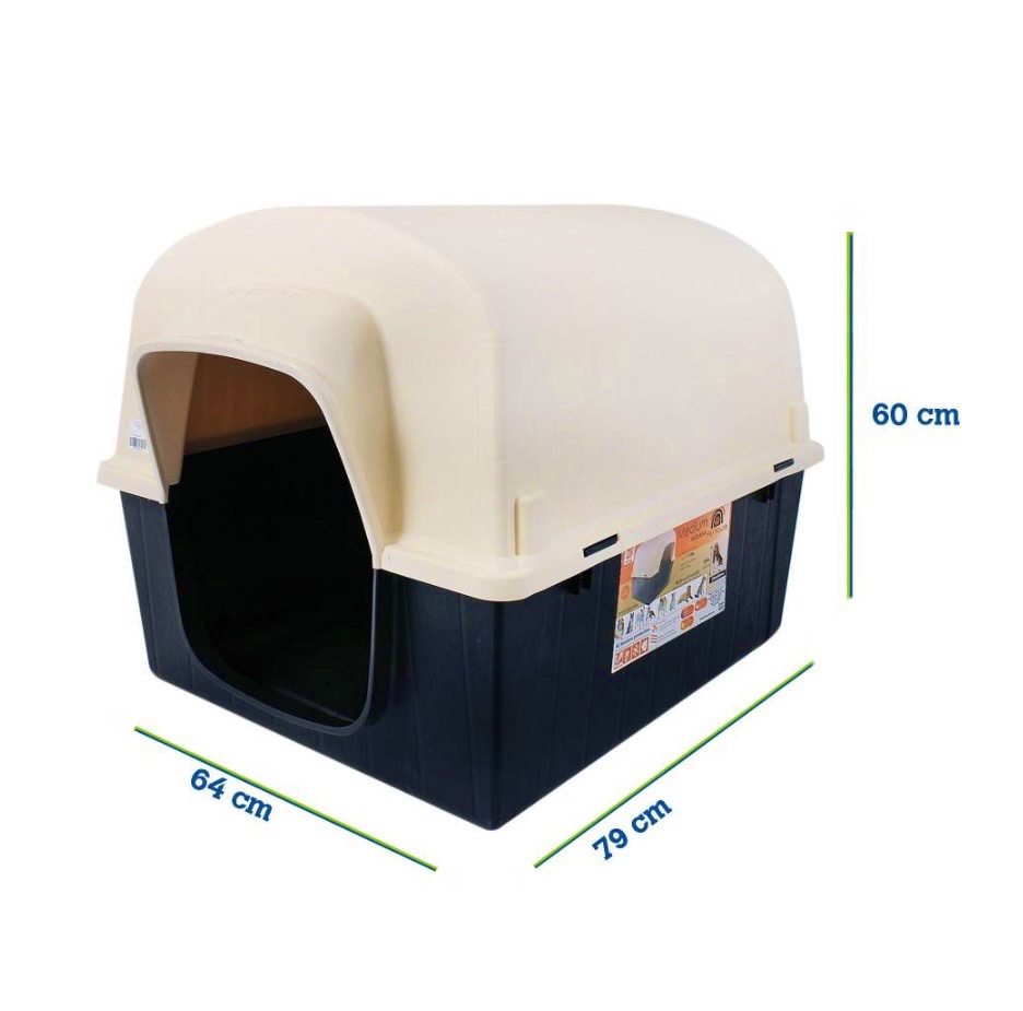 Casa para Perro tipo Duna Razas Medianas