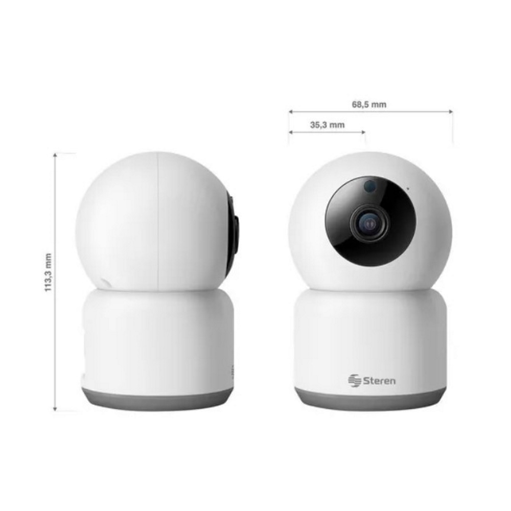 Camara Seguridad Wi-fi Full Hd Robotizada Blanco Steren