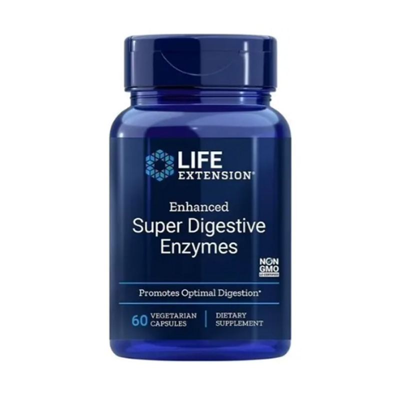 Enzimas Digestivas Y Probioticos Multi Digestivos 60cap Life Extension 