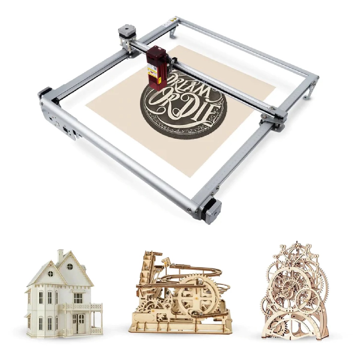 Grabador Ortur Aufero Laser 2 Engraving Machine Short Laser especializado para grabado