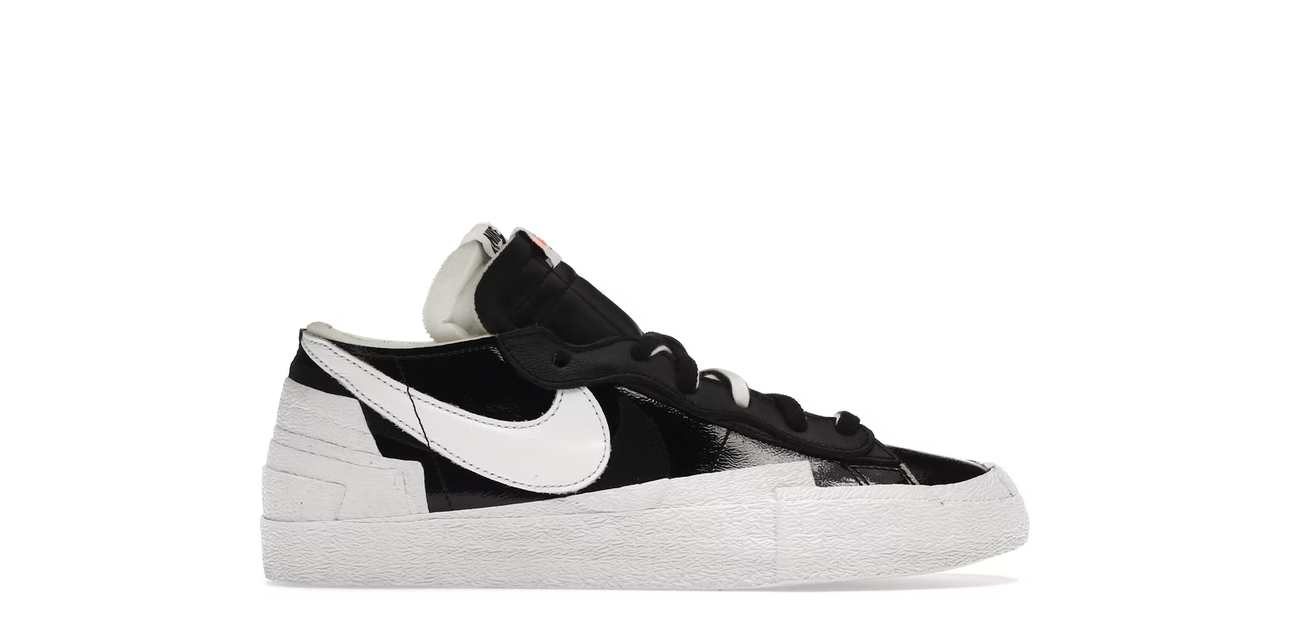 Nike Blazer Low Sacai Black Patent Leather
