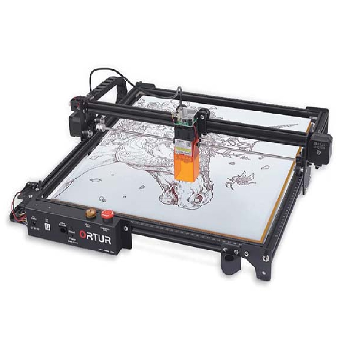 Máquina Láser Cnc Ortur Laser Master 2 Pro S2  short laser ideal para grabado