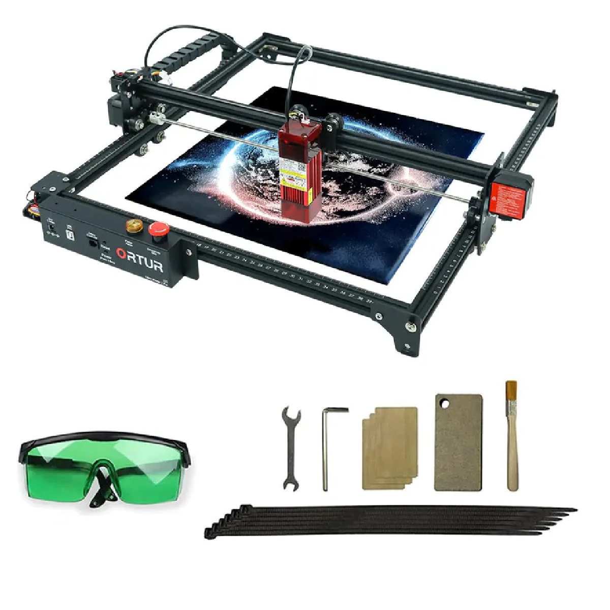 Máquina Láser Cnc Ortur Laser Master 2 Pro S2  short laser ideal para grabado