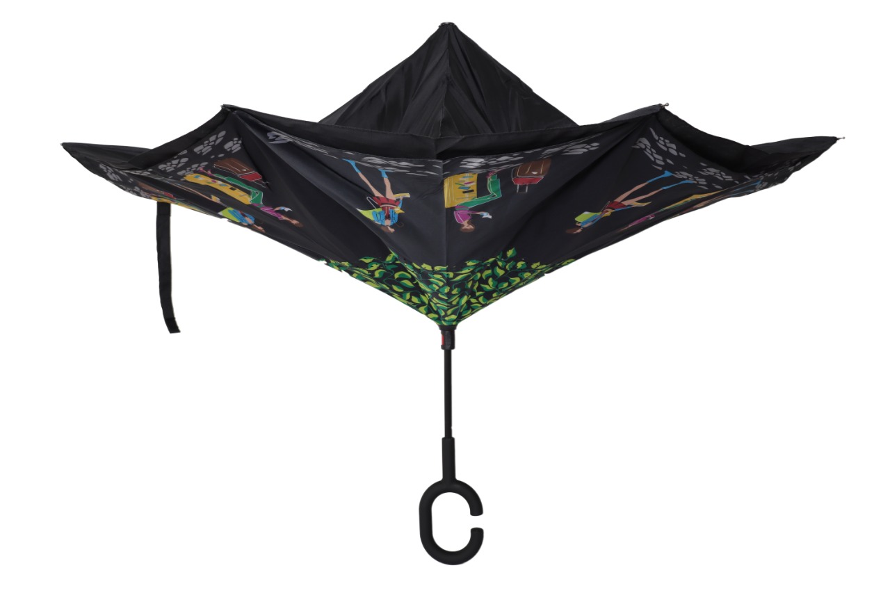 Sombrilla Paraguas Invertida Paseo