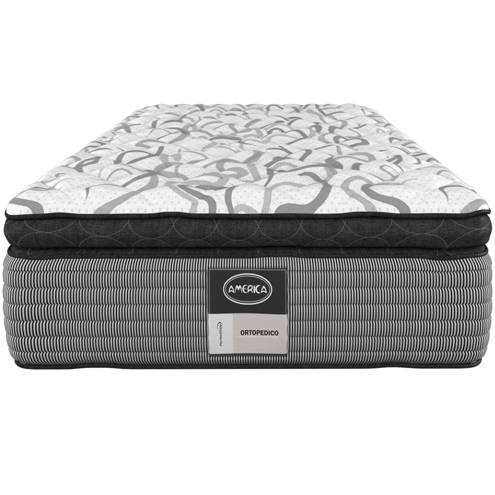 Colchón Individual América Bloom Ortopédico Súper Confort +2 ALMOHADAS GRATIS