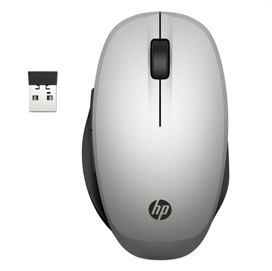 Mouse HP Óptico Dual Mode 300 RF Inalámbrico Bluetooth