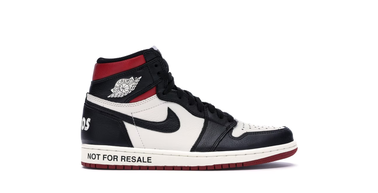 Jordan 1 Retro High Not for Resale Varsity Red