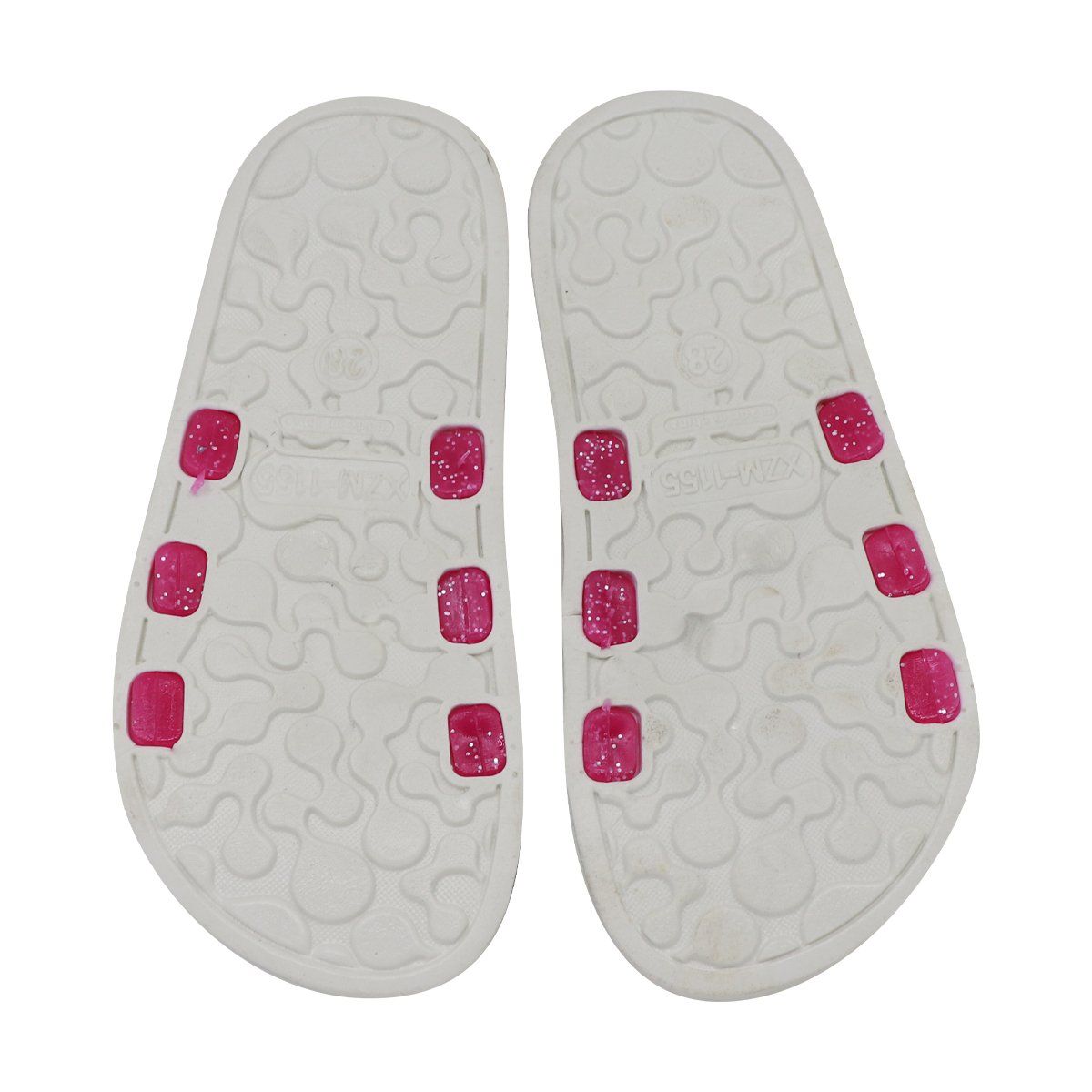 Sandalias Niña Onix Tipo Slide Unicornio Color Rosa