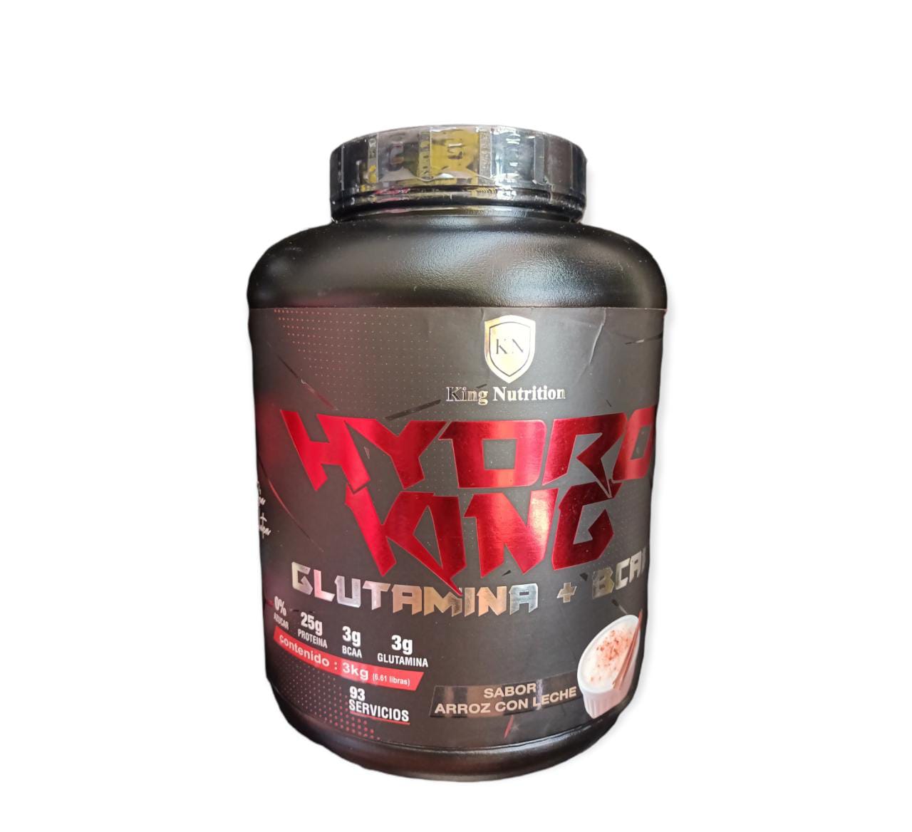 Proteína  Hydro King 3 Kilos Sabor  Arroz Con Leche