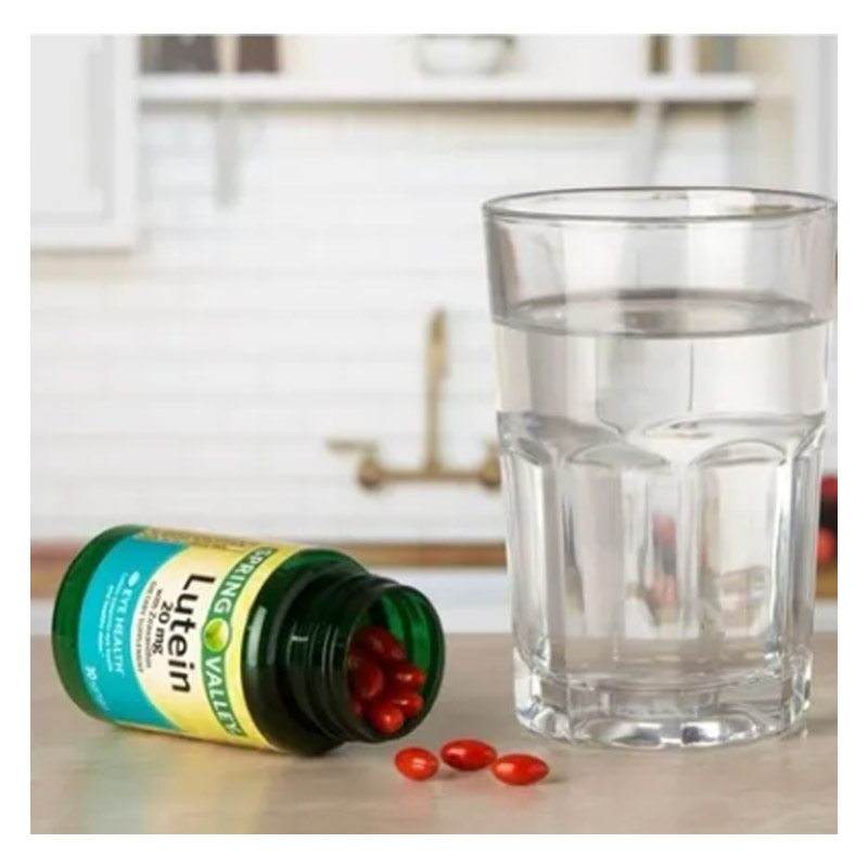 Vitamina De Ojos Luteina 20mg Con Zeaxantina 30 Cap Vision Spring Valley