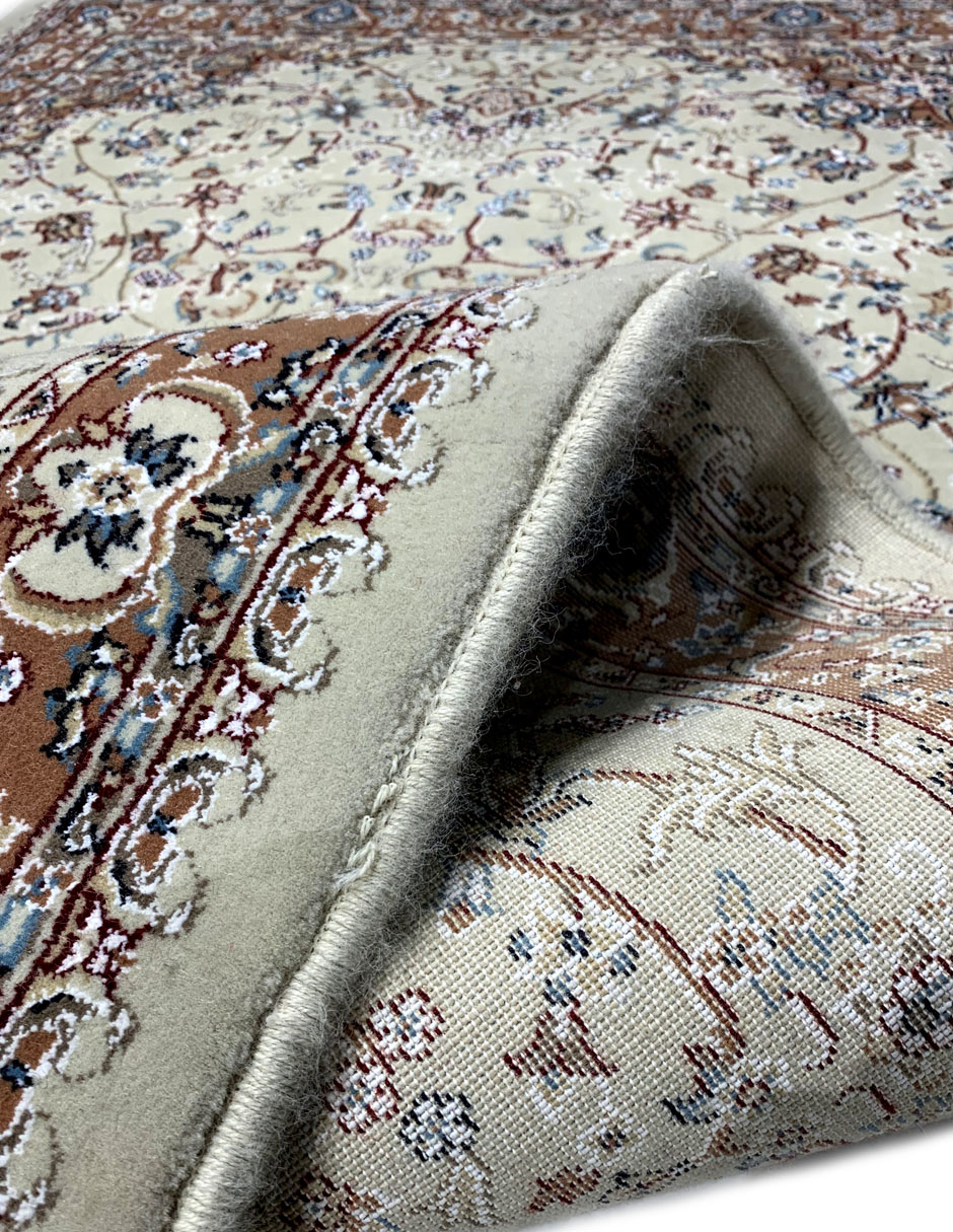 Tapete pasillo tabriz tonari beige 1x2m