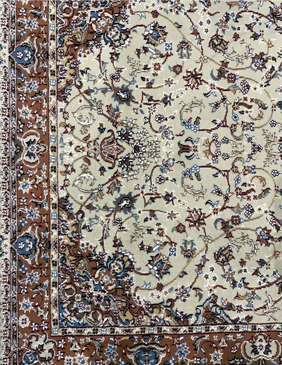 Tapete pasillo tabriz tonari beige 1x2m