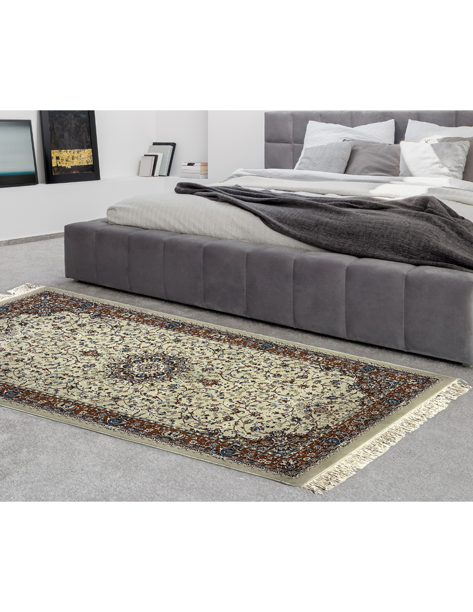 Tapete pasillo tabriz tonari beige 1x2m