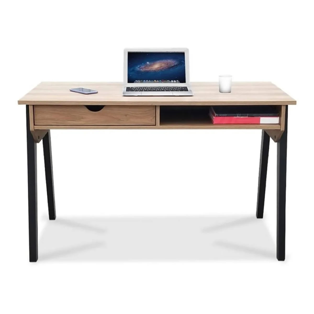 Escritorio Básico Con Cajón De Madera Skanor 980024806 SMS