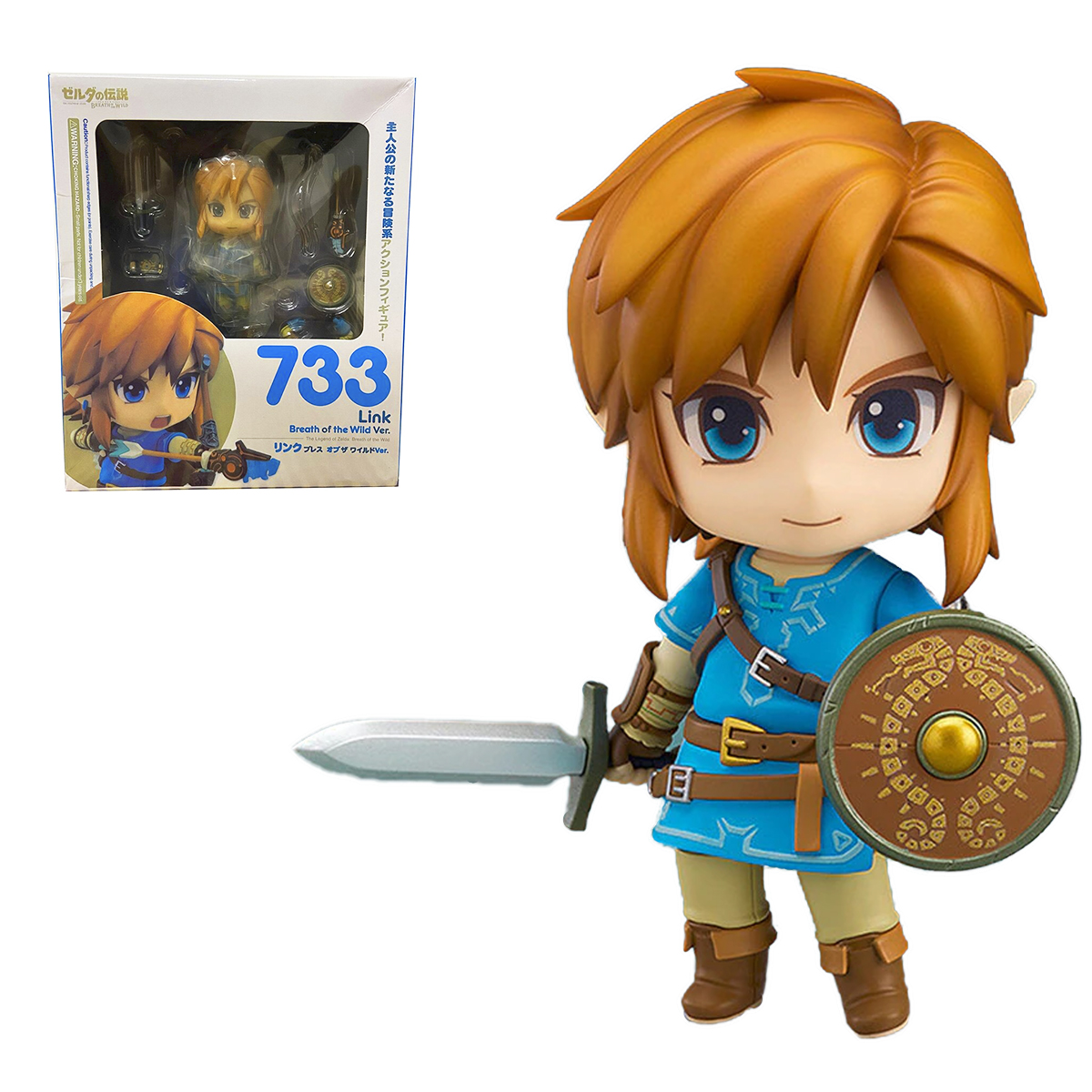 Figura Link Coleccionable Legend Of Zelda Breath Of The Wild