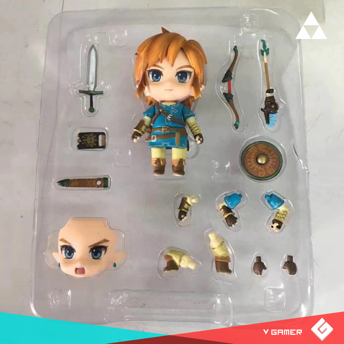 Figura Link Coleccionable Legend Of Zelda Breath Of The Wild