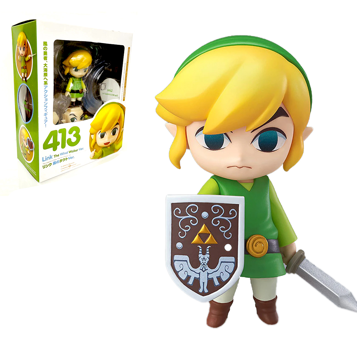 Figura Toon Link Coleccionable Legend Of Zelda Accesorios