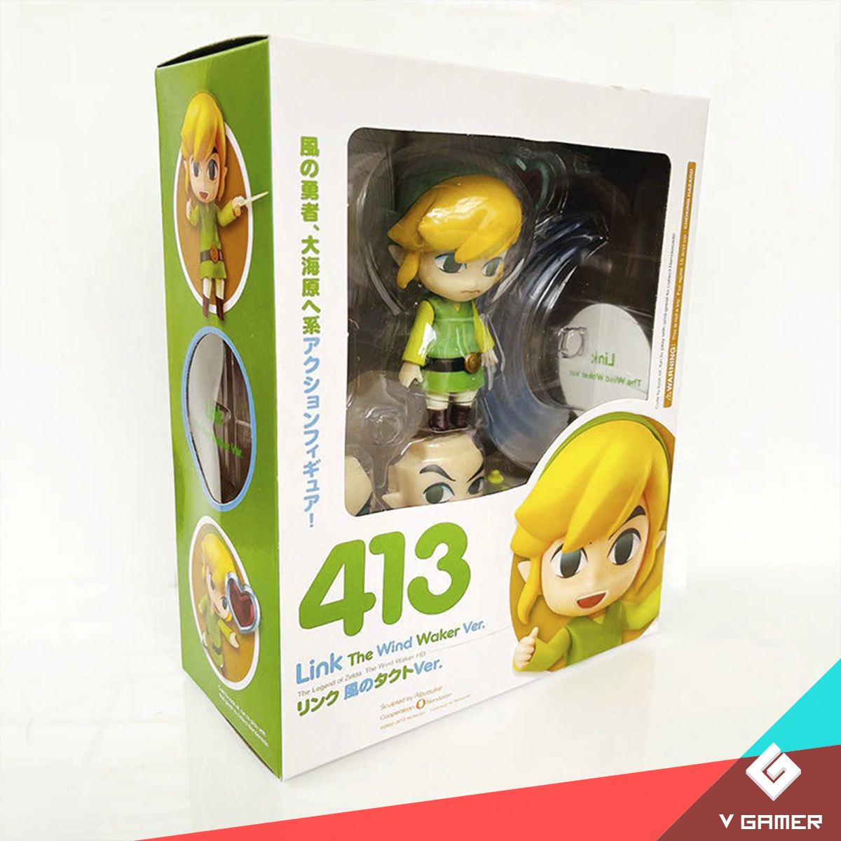 Figura Toon Link Coleccionable Legend Of Zelda Accesorios