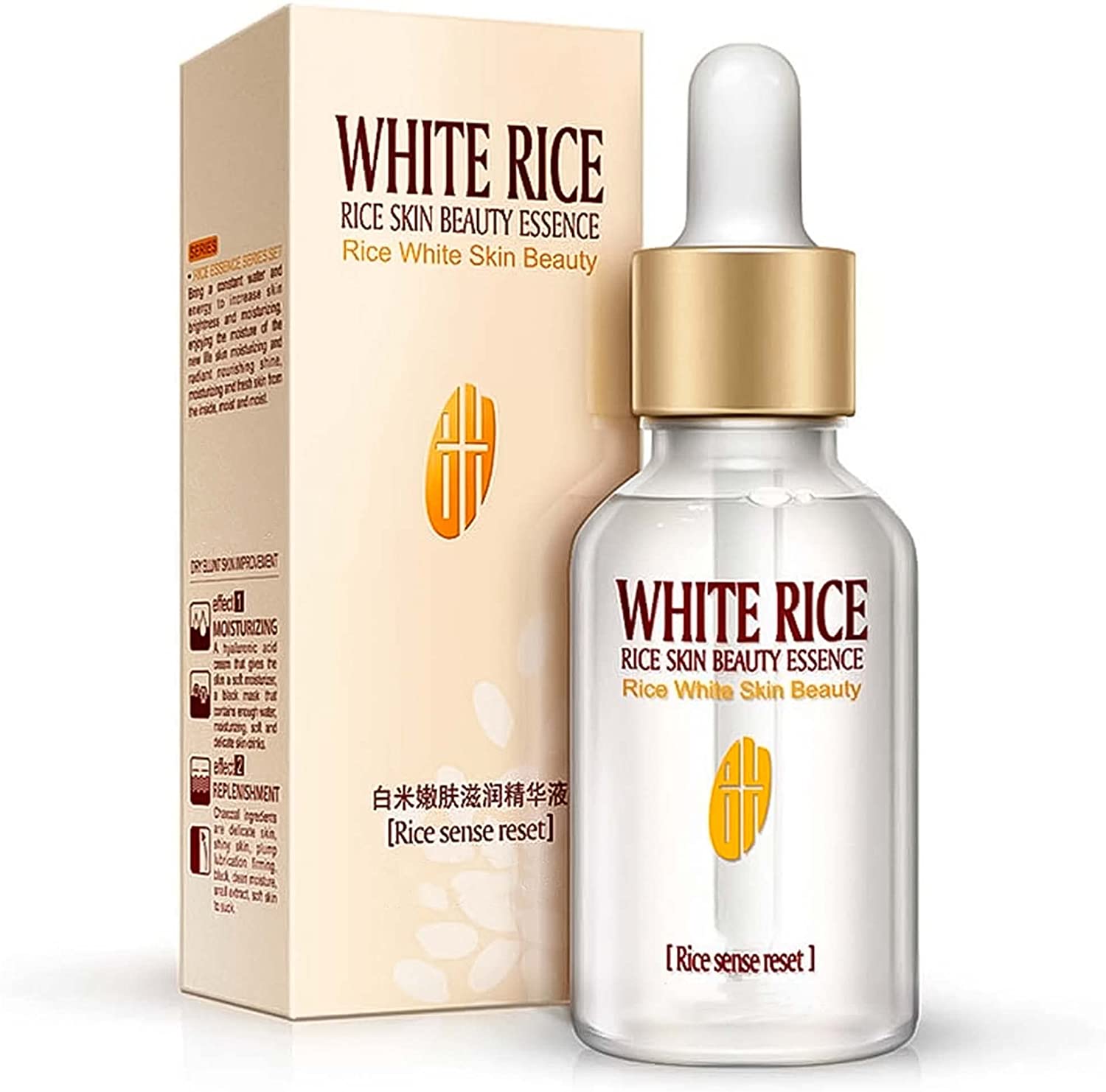 Serum Arroz Hidratante Facial - Acido Hialurónico 15 ml