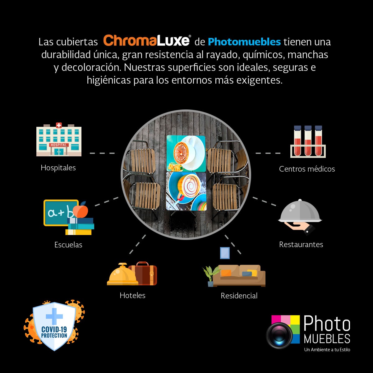 "PHOTO CUADRO" impreso en Aluminio CHROMALUXE tamaño 80x120cm, incluye bastidor de aluminio en el respaldo para colgar con el "Efecto Flotante"