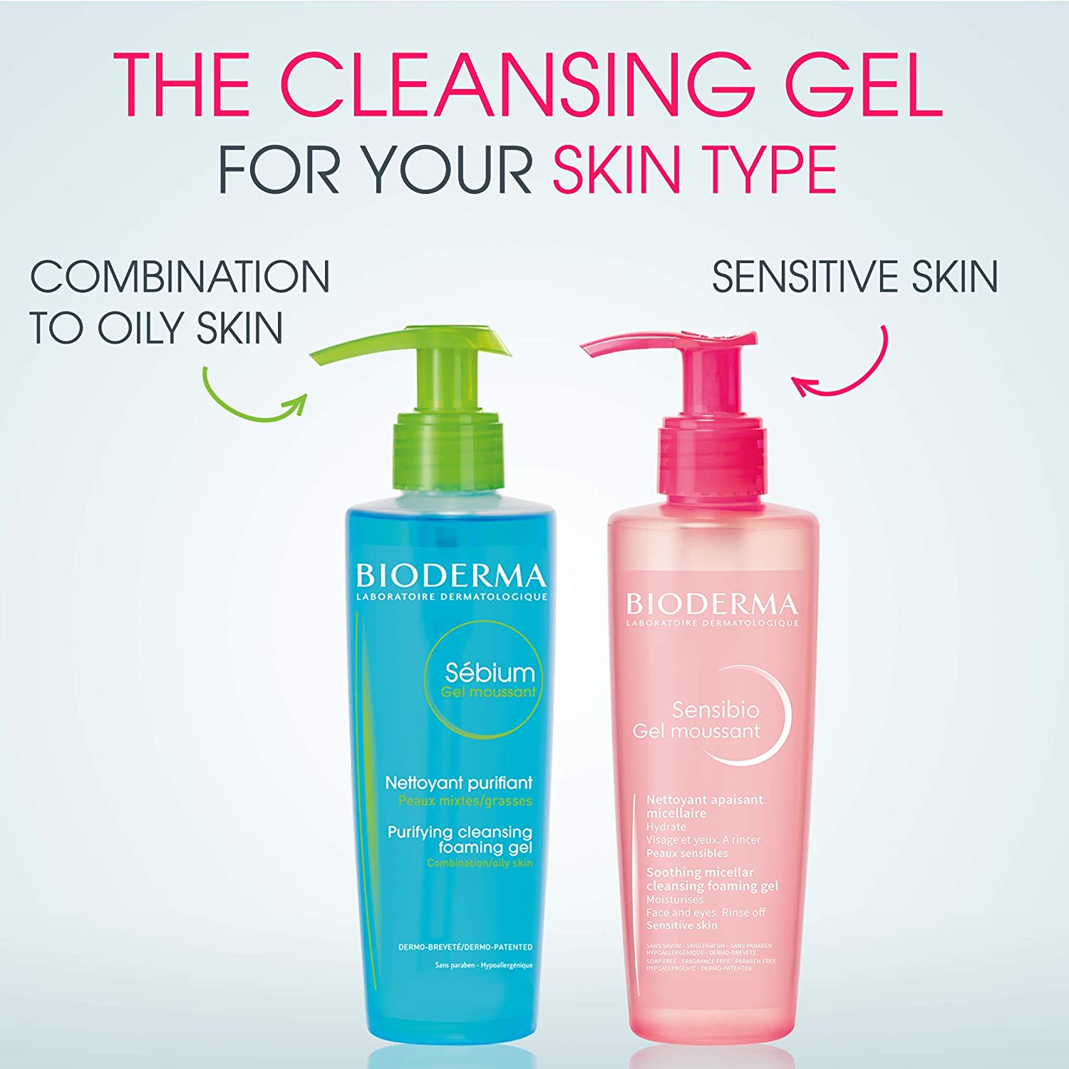 Bioderma Sensibio Foaming Facial Cleansing Gel