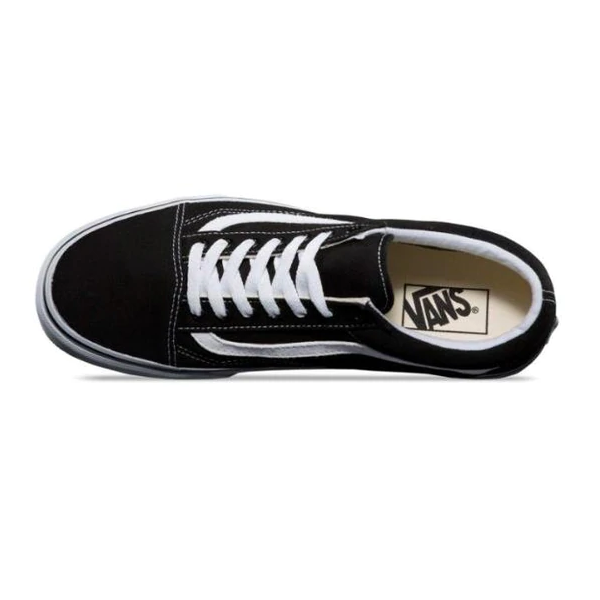 Tenis Vans Old Skool Negro Casual Mujer
