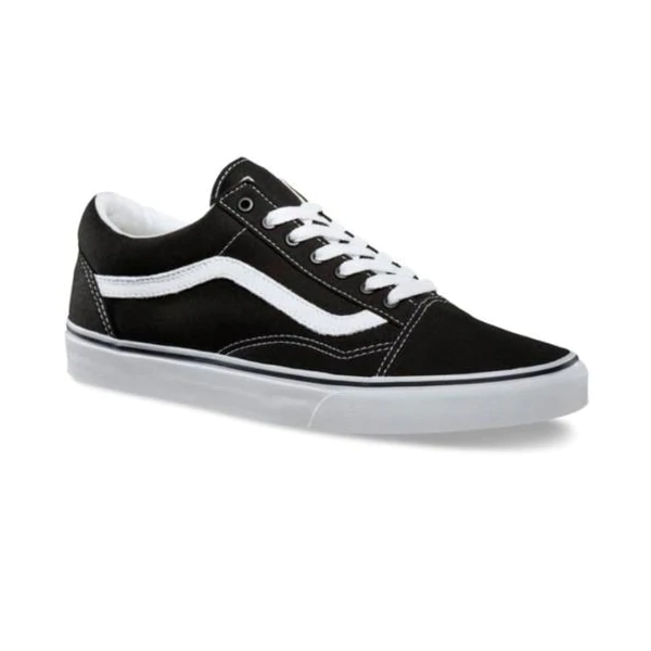 Tenis Vans Old Skool Negro Casual Mujer