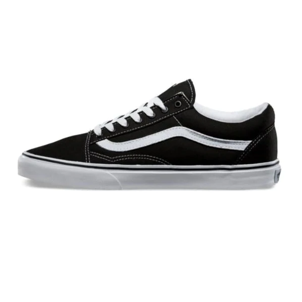 Tenis Vans Old Skool Negro Casual Mujer