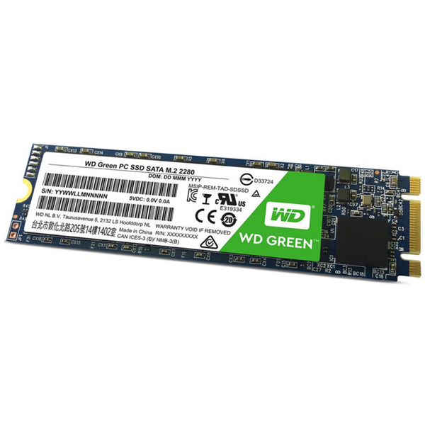 SSD M.2 480GB Western Digital PC Laptop SATA WDS480G2G0B