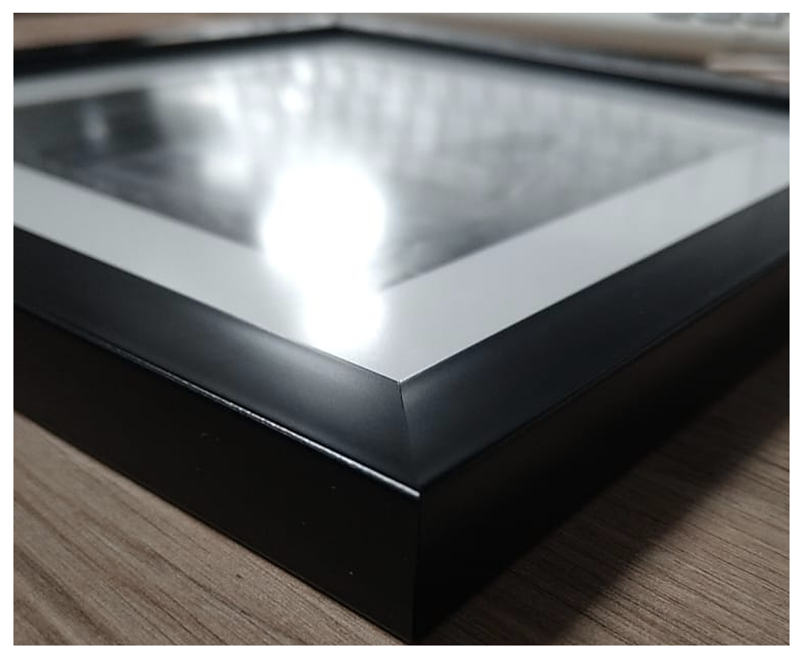 Set de 6 Marcos para fotografias PASPARTÚ FRAMES con vidrio y marialuisa