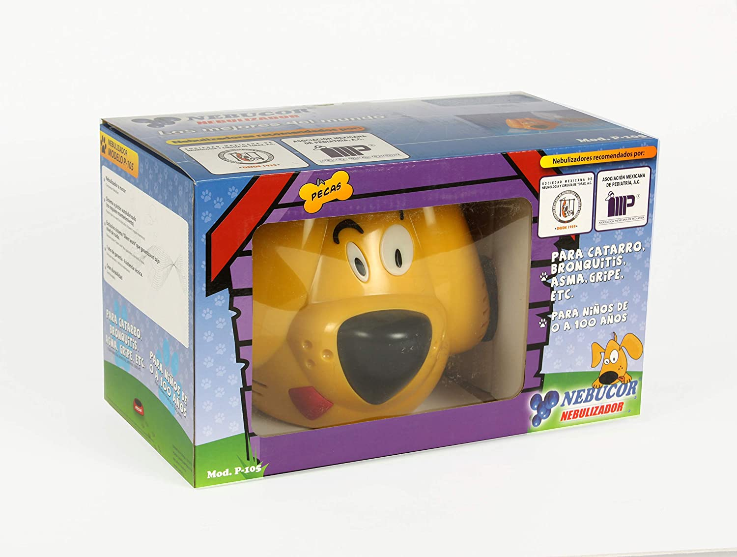 Nebucor nebulizador diseño infantil pecas modelo P-105