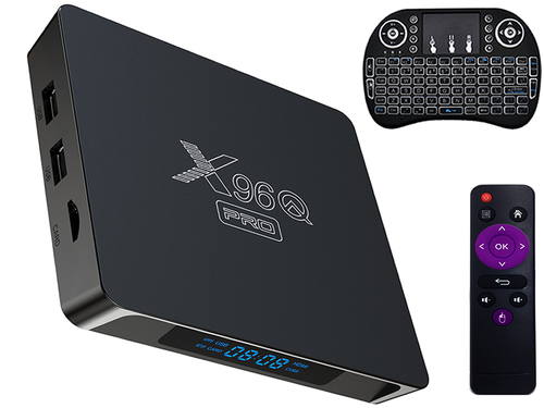 Smart Tv Box X96q Pro 4K ,16gb - 2gb Ram + Teclado Android 10 , convierte tu TV en SMART TV