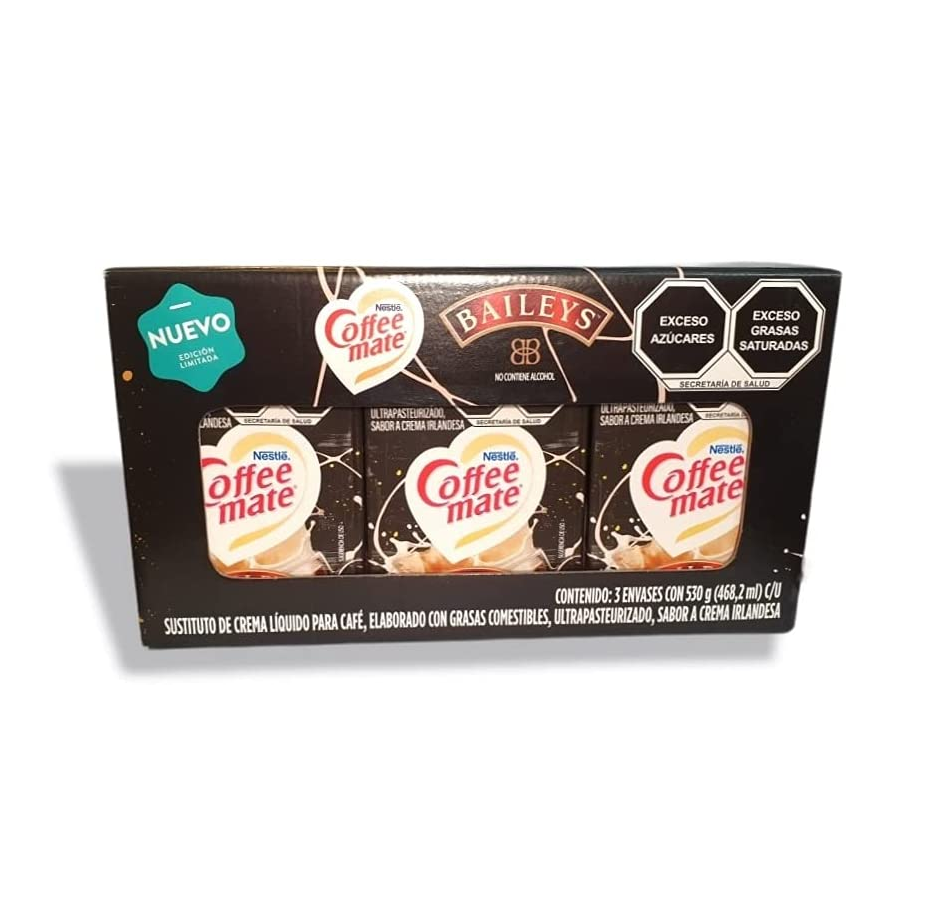 Coffee Mate Sustituto de Crema Líquido para Café Baileys