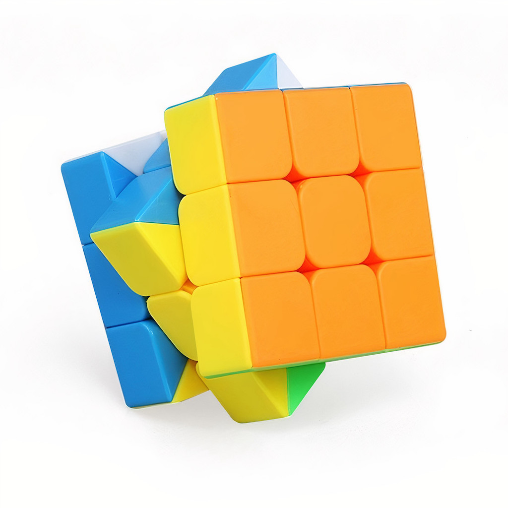 Set 2+3 Moyu para competencia Stickerless Paquete de 2 Cubos Rubik 2x2 y 3x3 