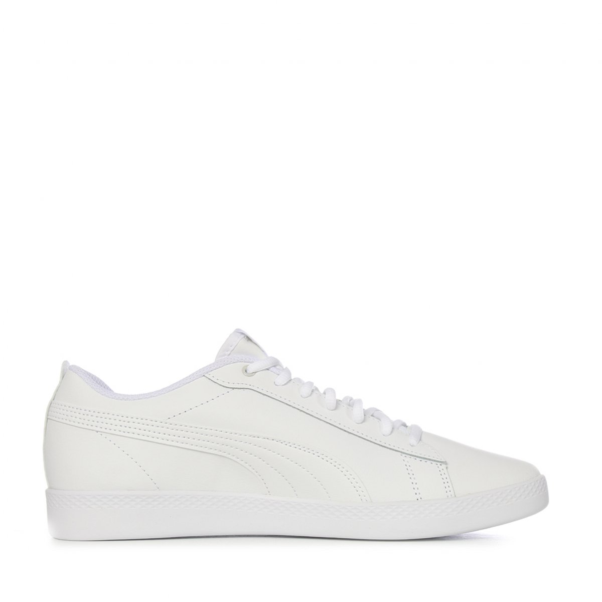 Tenis Puma Smash V2 L 365208-04 Color Blanco Para Mujer
