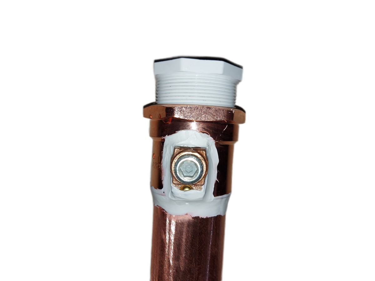 Kit Tierra Física 400A Electrodo Cobre Ionizado Proincomm UTQ9 con Intensificador VRA