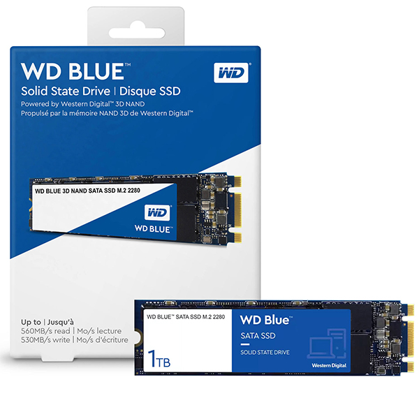 SSD M.2 1TB Western Digital 2.5 PC Laptop SATA WDS100T2B0B