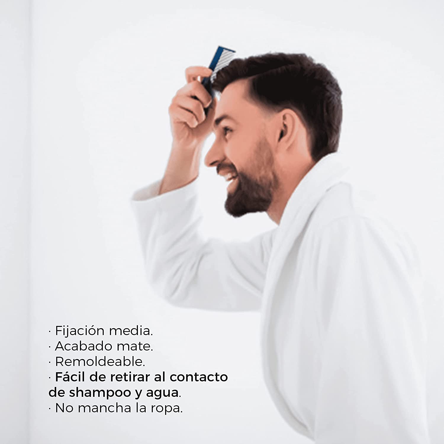 Pasta para peinar Profesional Elegance 100 gr, Pasta para cabello Remoldable.