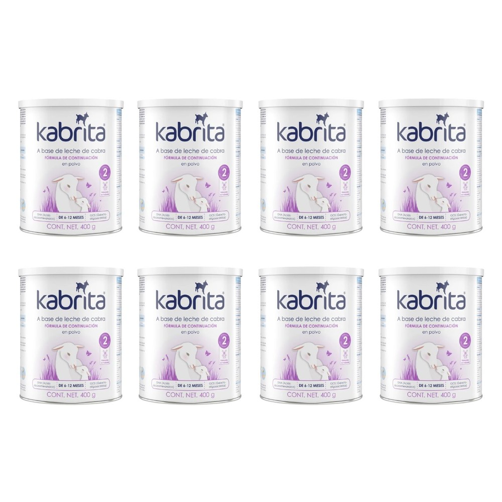 8 Pack Kabrita Fórmula de Continuación Para 6-12 Meses Etapa 2