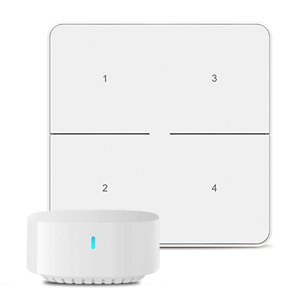 Botonera Inteligente BroadLink SR3-4Key_Kit - Incluye S3hub