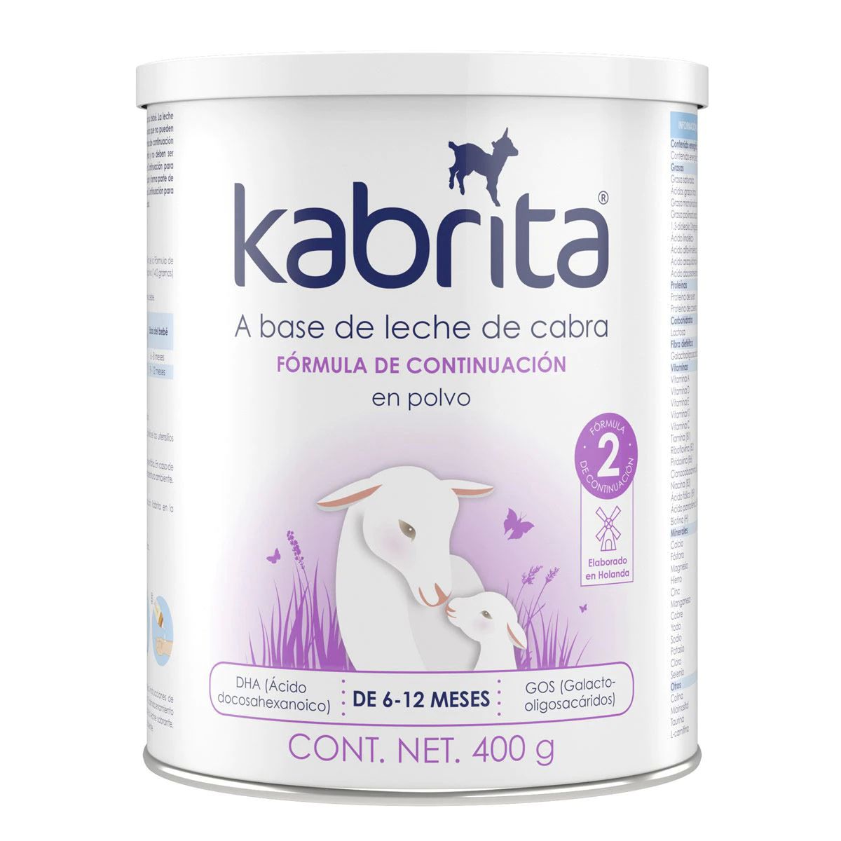 8 Pack Kabrita Fórmula de Continuación Para 6-12 Meses Etapa 2