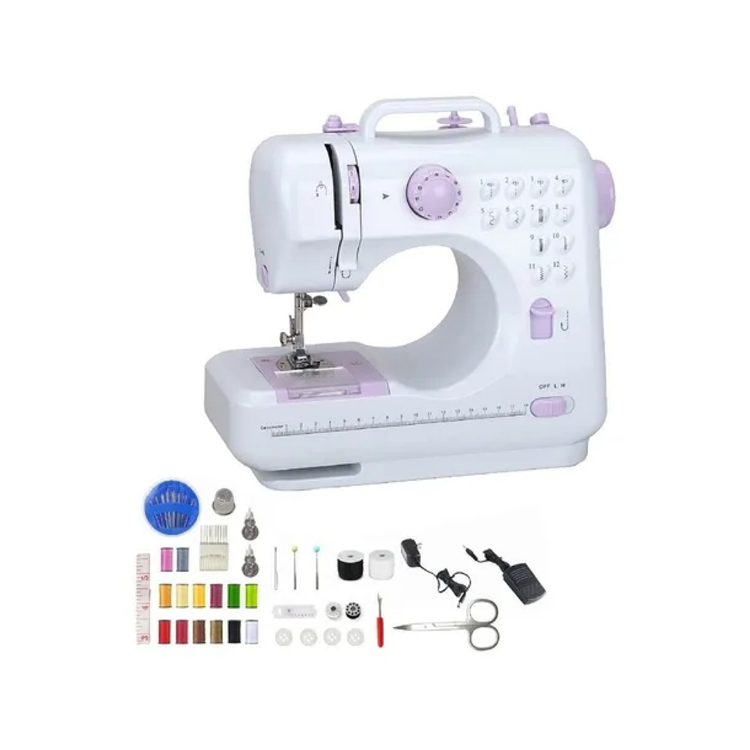  Máquina de coser portátil para el hogar, kit de