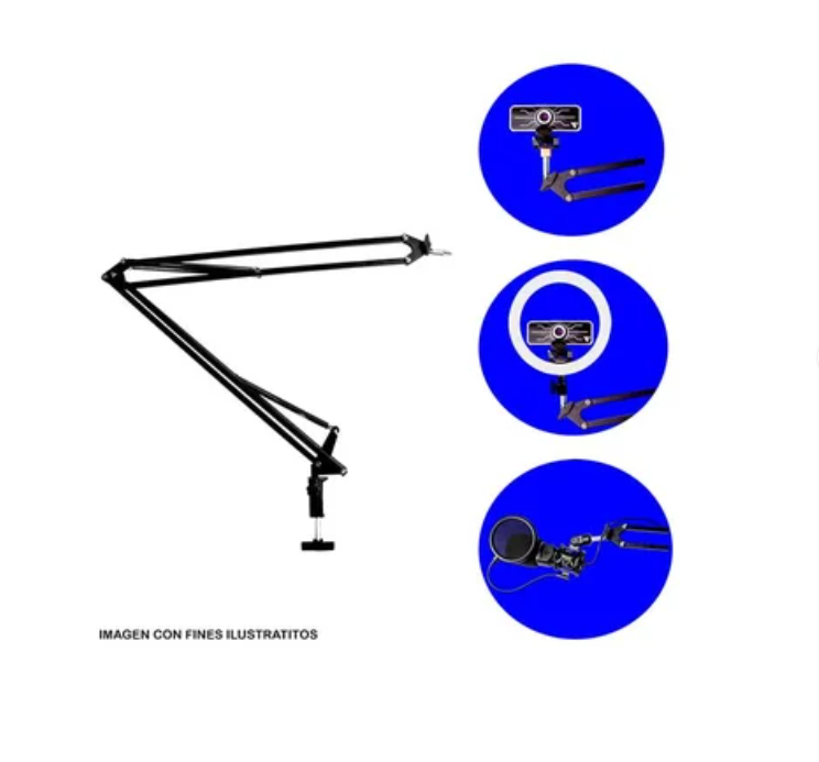 Brazo para microfono Gamer