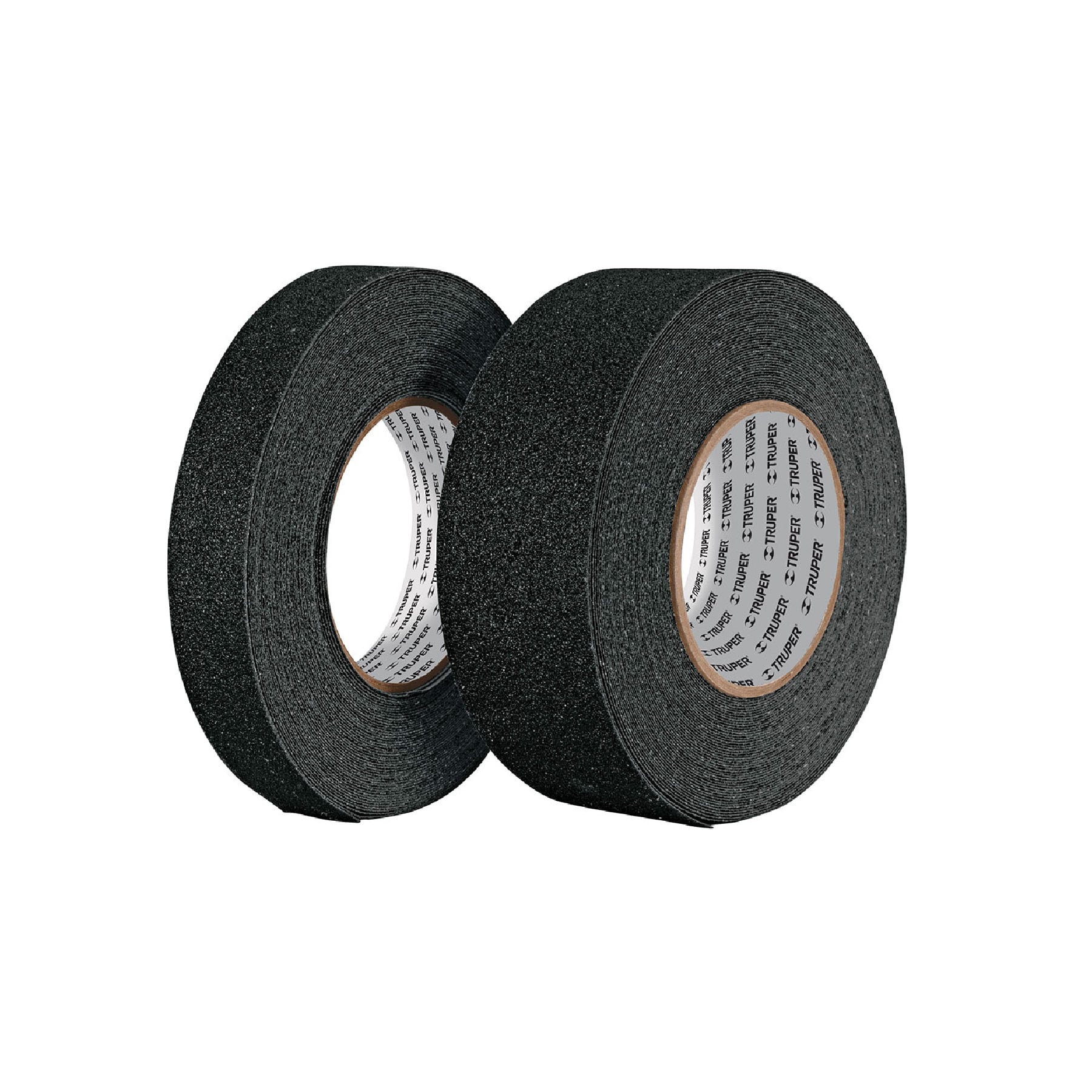 CINTA ADHESIVA ANTIDERRAPANTE EN ROLLO 50 MM NEGRA TRUPER 12532.