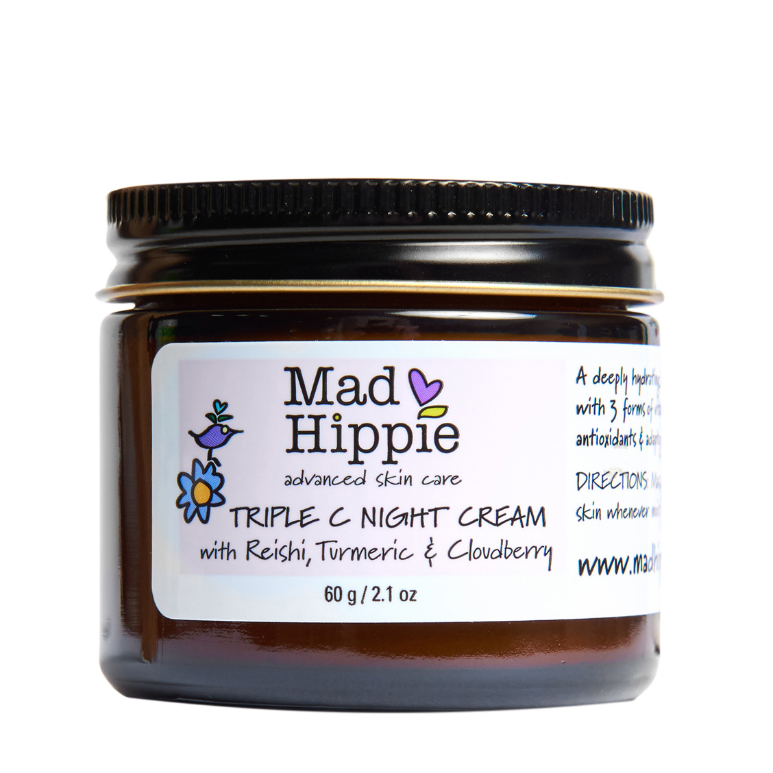 Mad Hippie Crema Triple Vitamina C De Noche 60g (triple C Night cream)