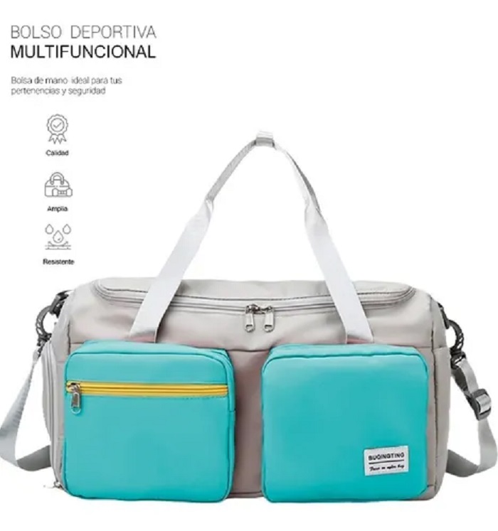 Bolso Deportivo Moderno De Viaje Verde 