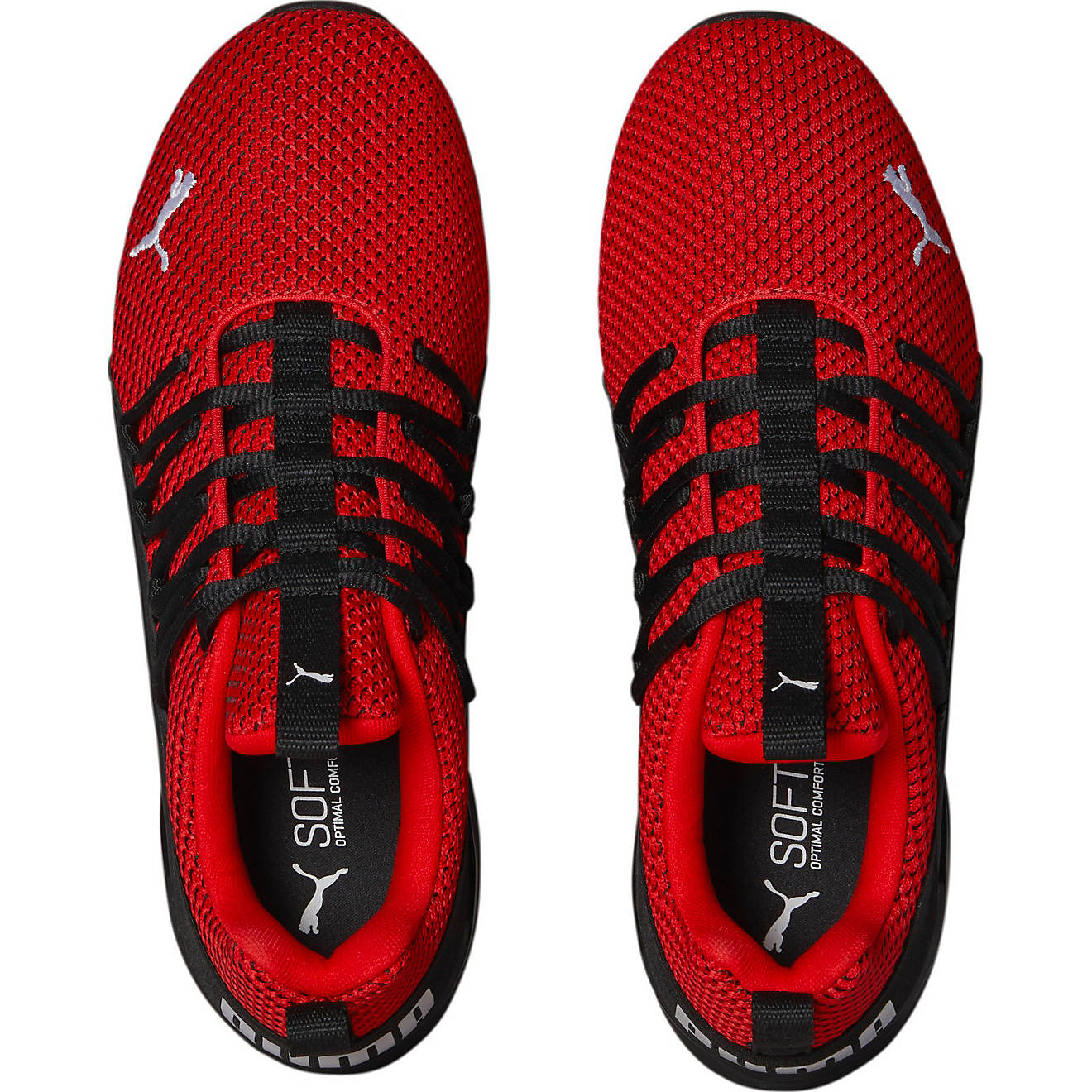 Puma axelion mesh red best sale