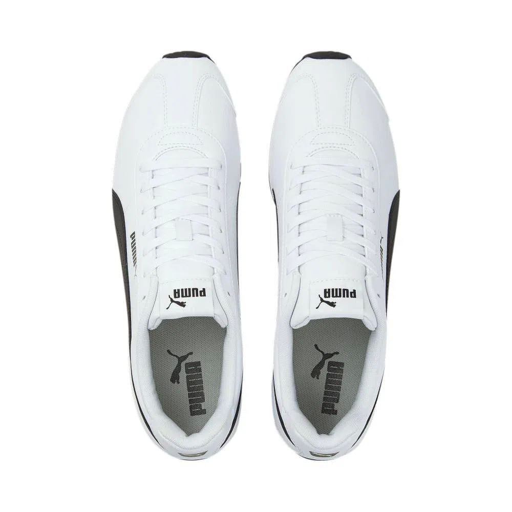 Tenis Puma Turin 3 Blanco Negro de Caballero
