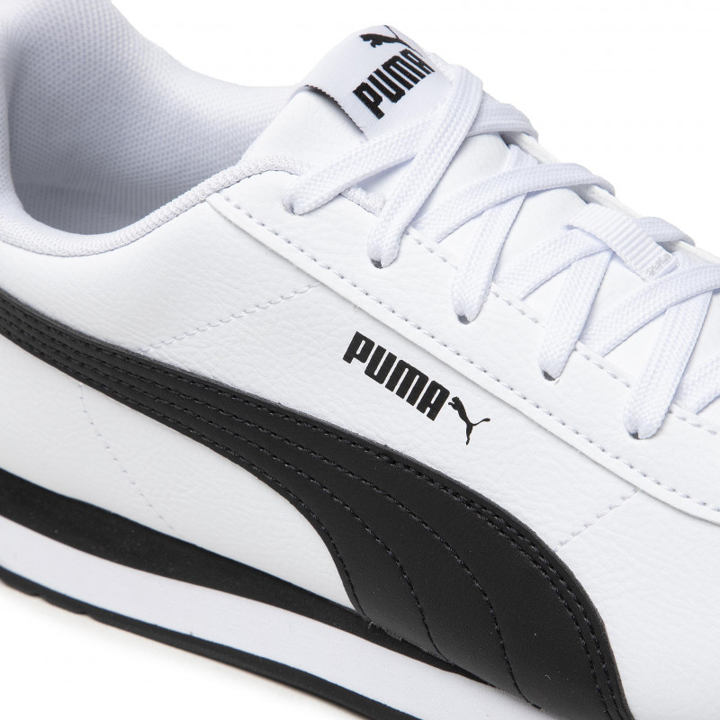 Tenis Puma Turin 3 Blanco Negro de Caballero